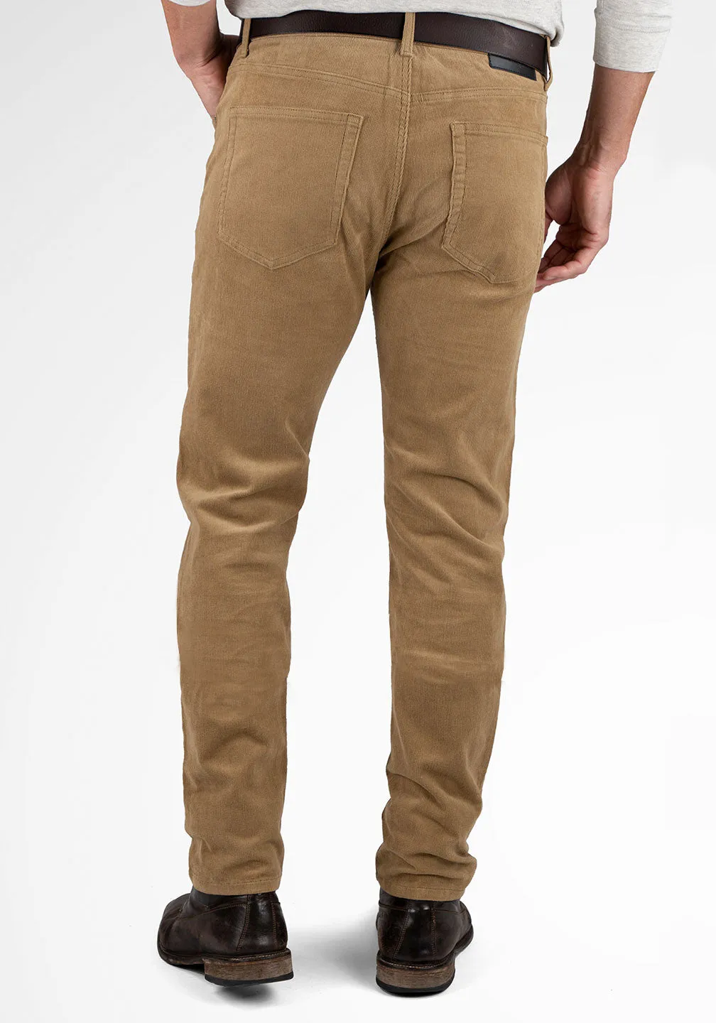 16W Stretch Cord Slim Fit 5-Pkt Pants