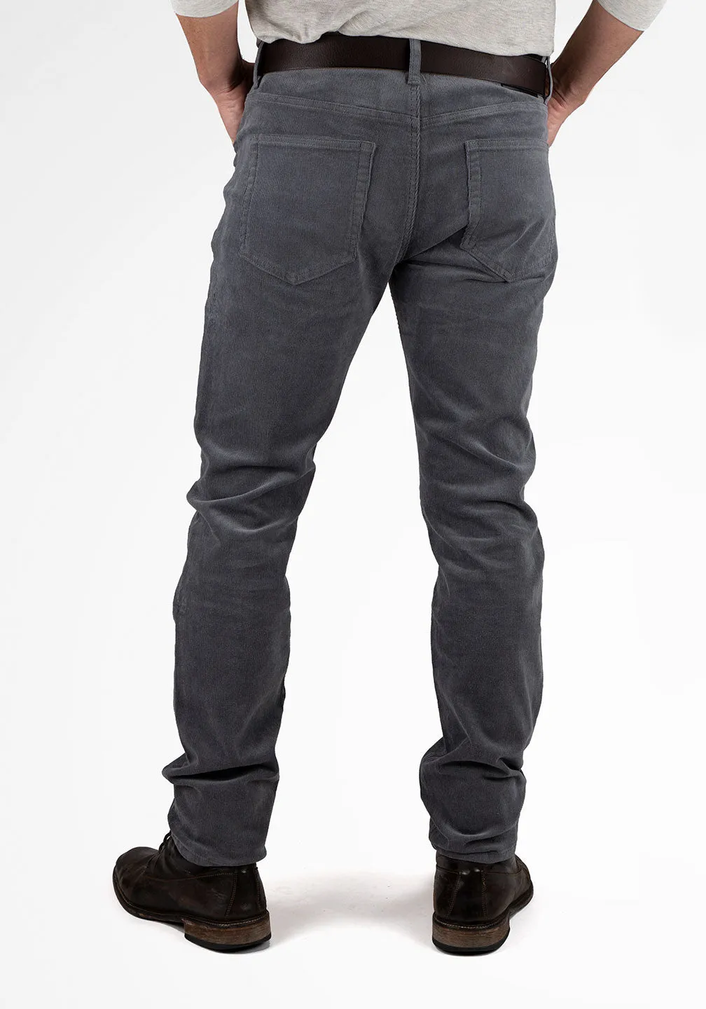 16W Stretch Cord Slim Fit 5-Pkt Pants