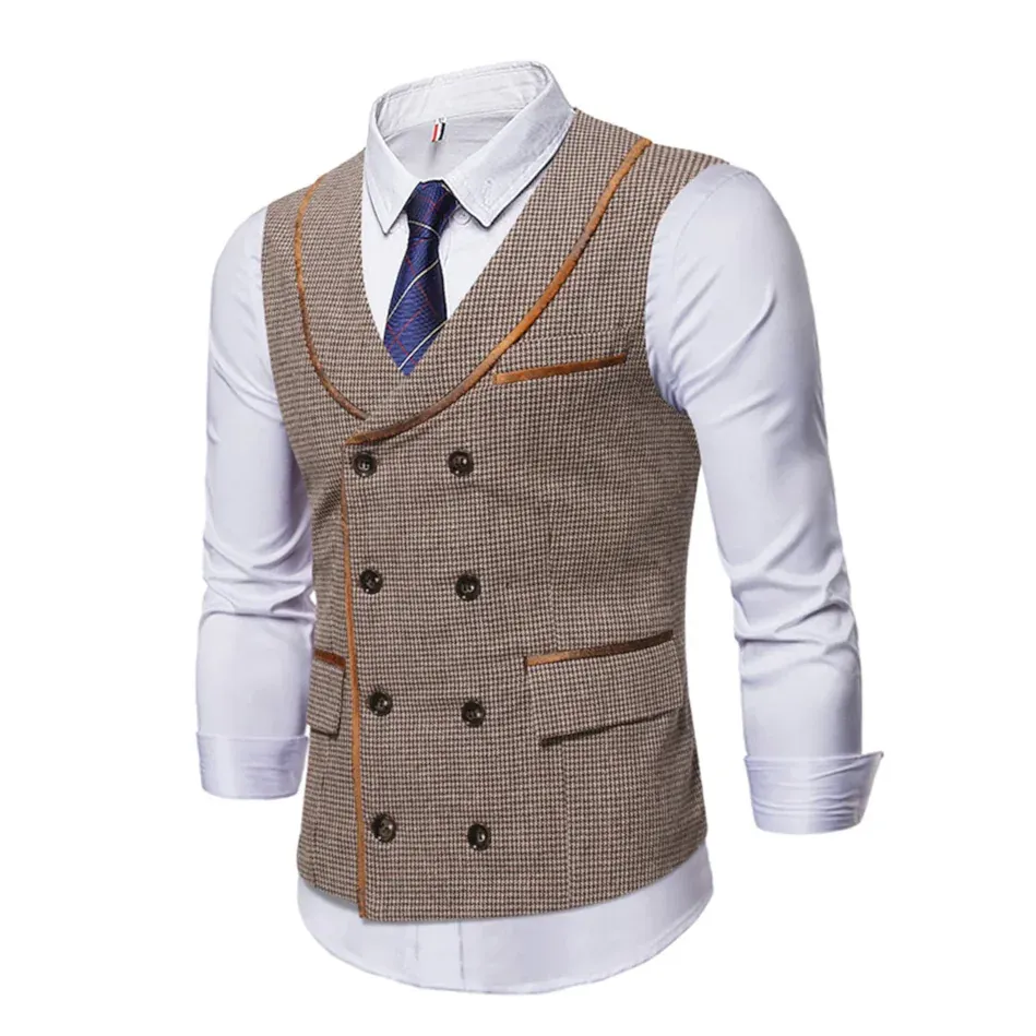 1920's Vest Set (Coffee) - Hire