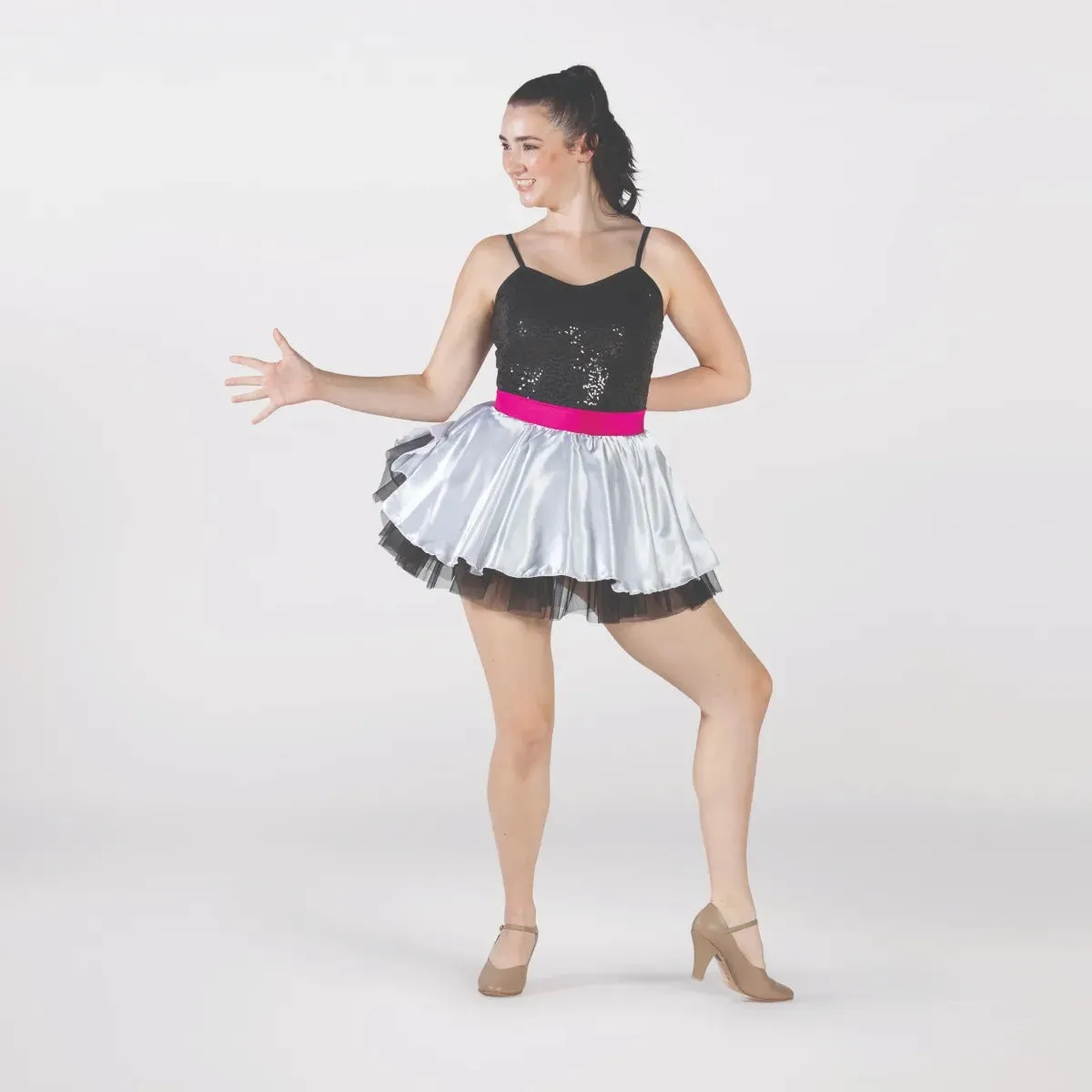 1st Position Monochrome Tutu with Sequin Bodice