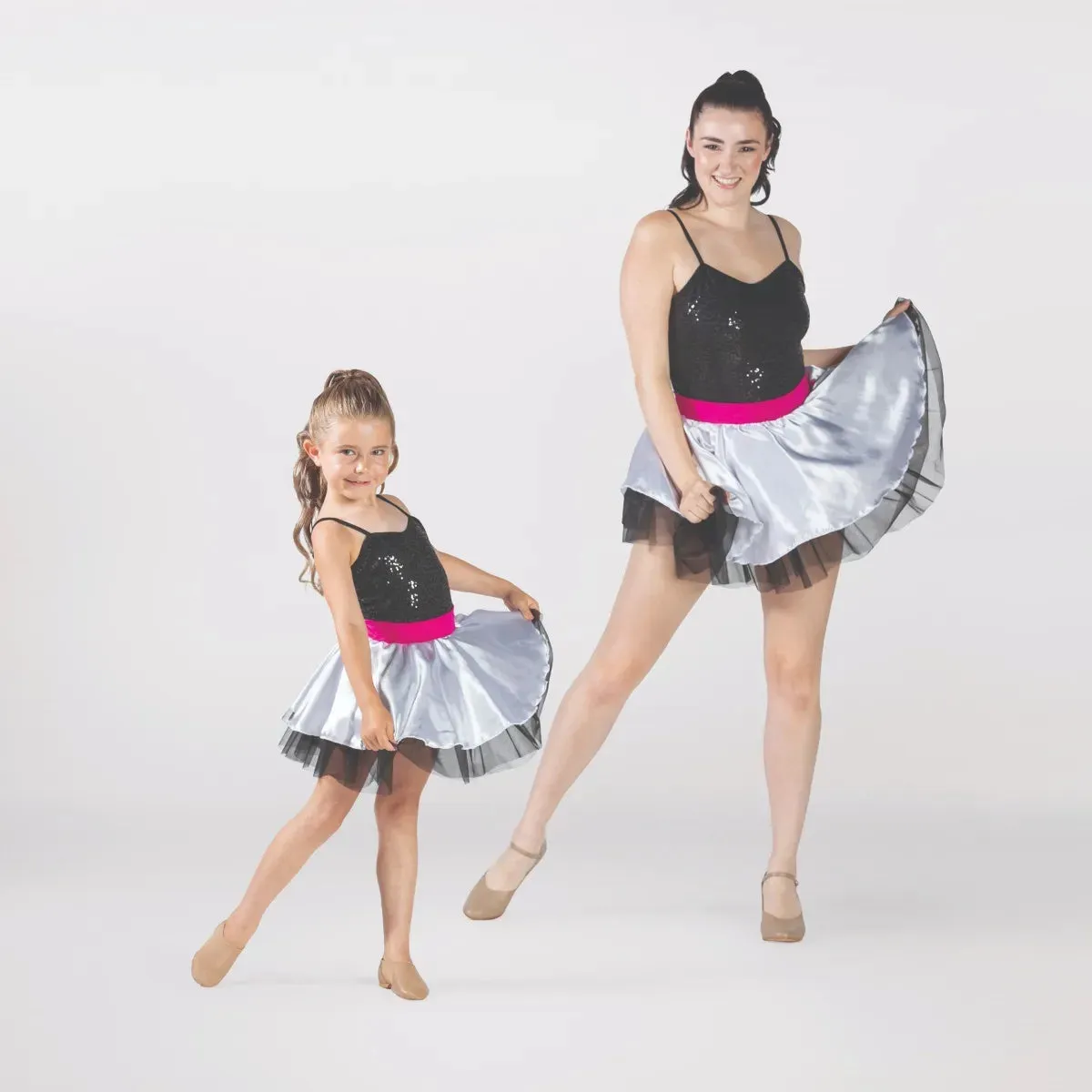 1st Position Monochrome Tutu with Sequin Bodice