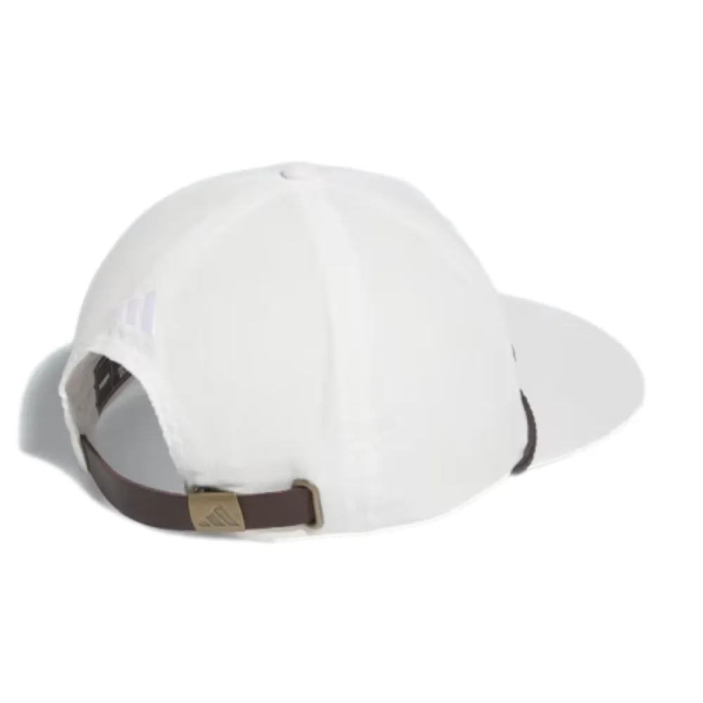 Adidas Leather cord Corduroy Golf Hat (White)