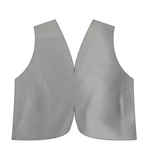 Adult Colonial Vest - Grey