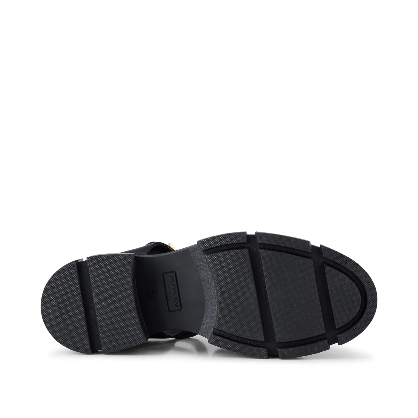 Alva sandal leather - Black