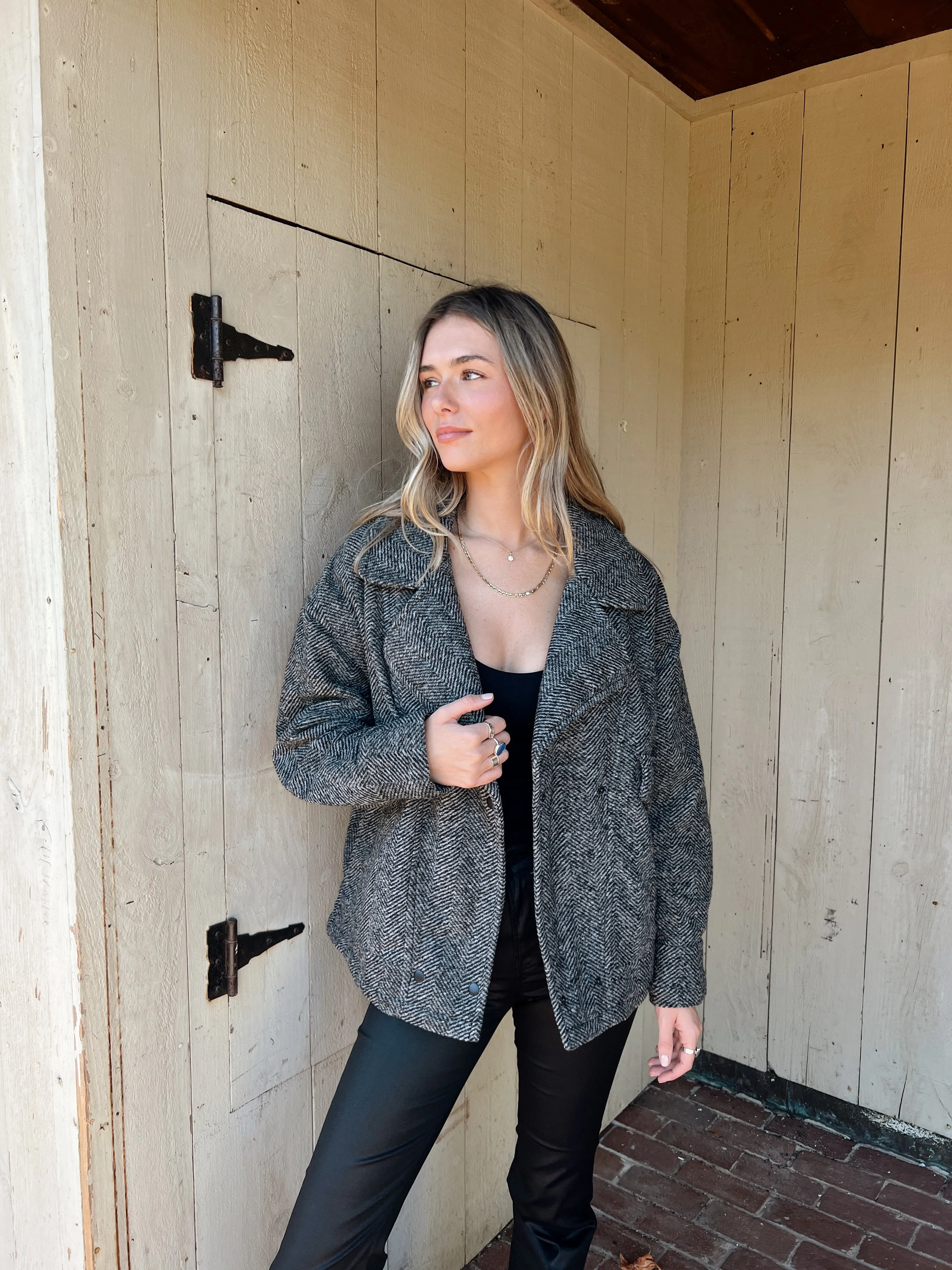 Ari Herringbone Jacket