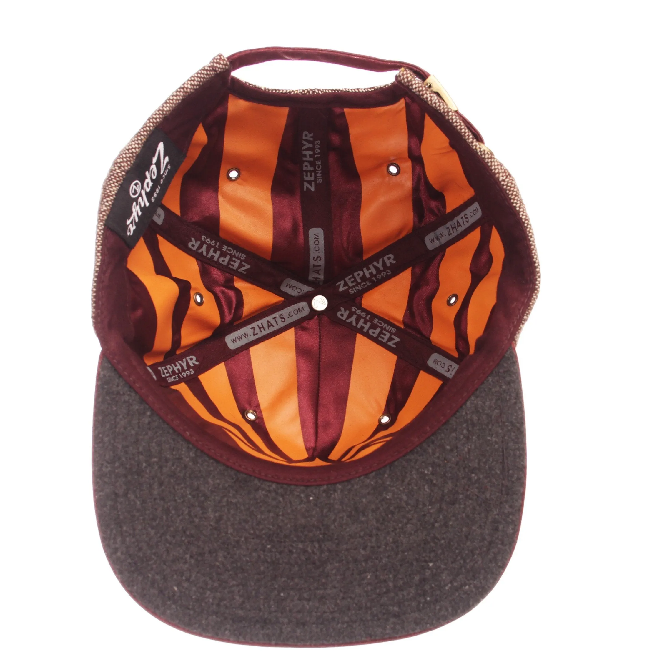 Arizona State Sun Devils Zephyr "Legend" Structured Strapback Flat Bill Hat Cap