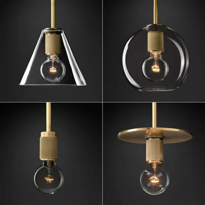 Armed Retro Brass Series - Pendant Light