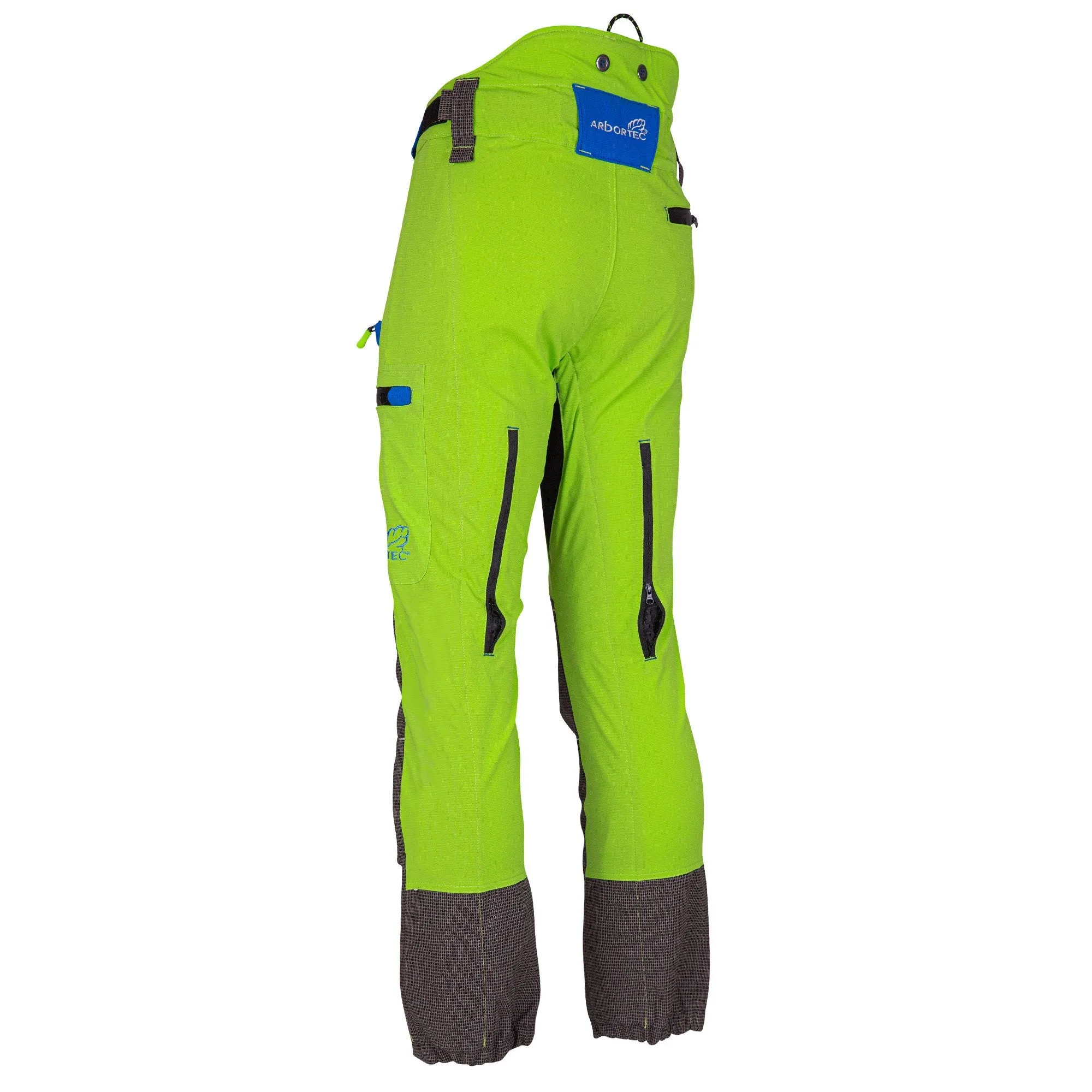 AT4060 Breatheflex Pro Chainsaw Pants Design A Class 1 - Lime