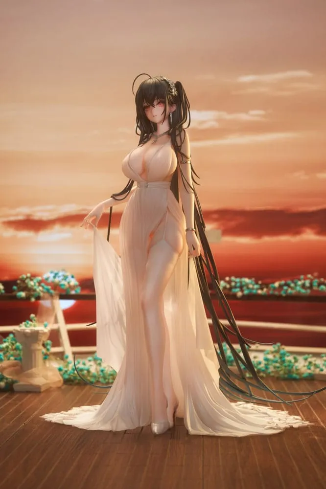 azur lane pvc statue 1/6 taiho wedding: temptation on the sea breeze ver. standard edition 29 cm  statues  anime  statue