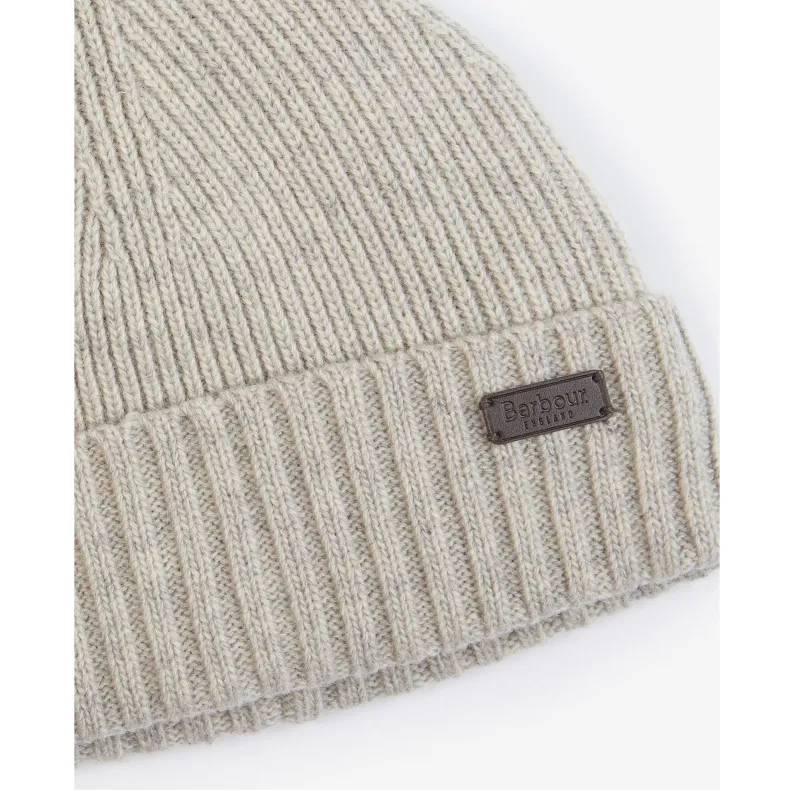 Barbour Fleece Lined Carlton Beanie MHA0449GY11 Light Grey