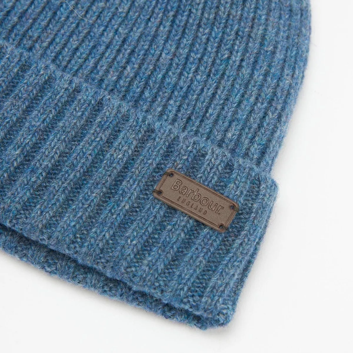 Barbour Men's Carlton Beanie Hat in Dark Denim