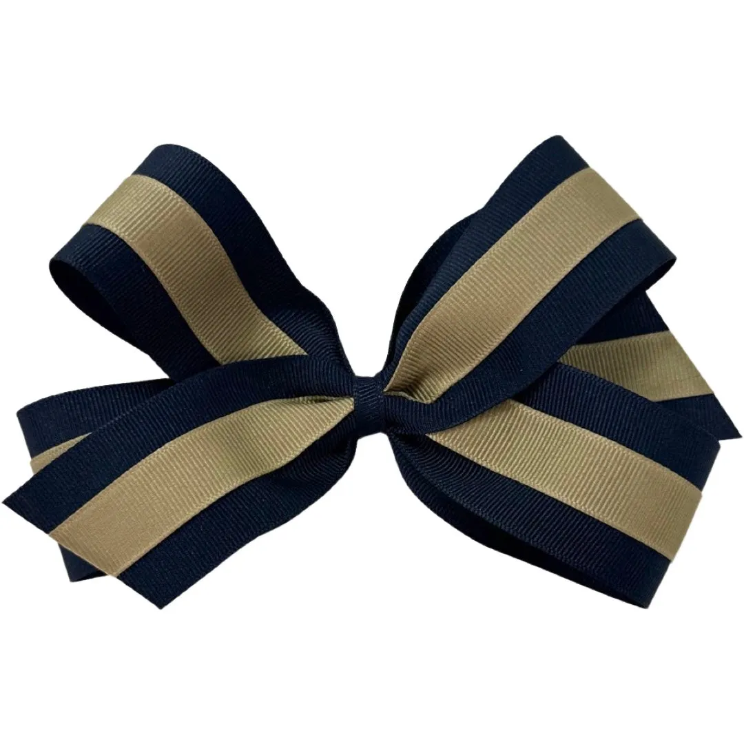 Basically Bows & Bowties Large Grosgrain Layered Ponytail Hair Bow