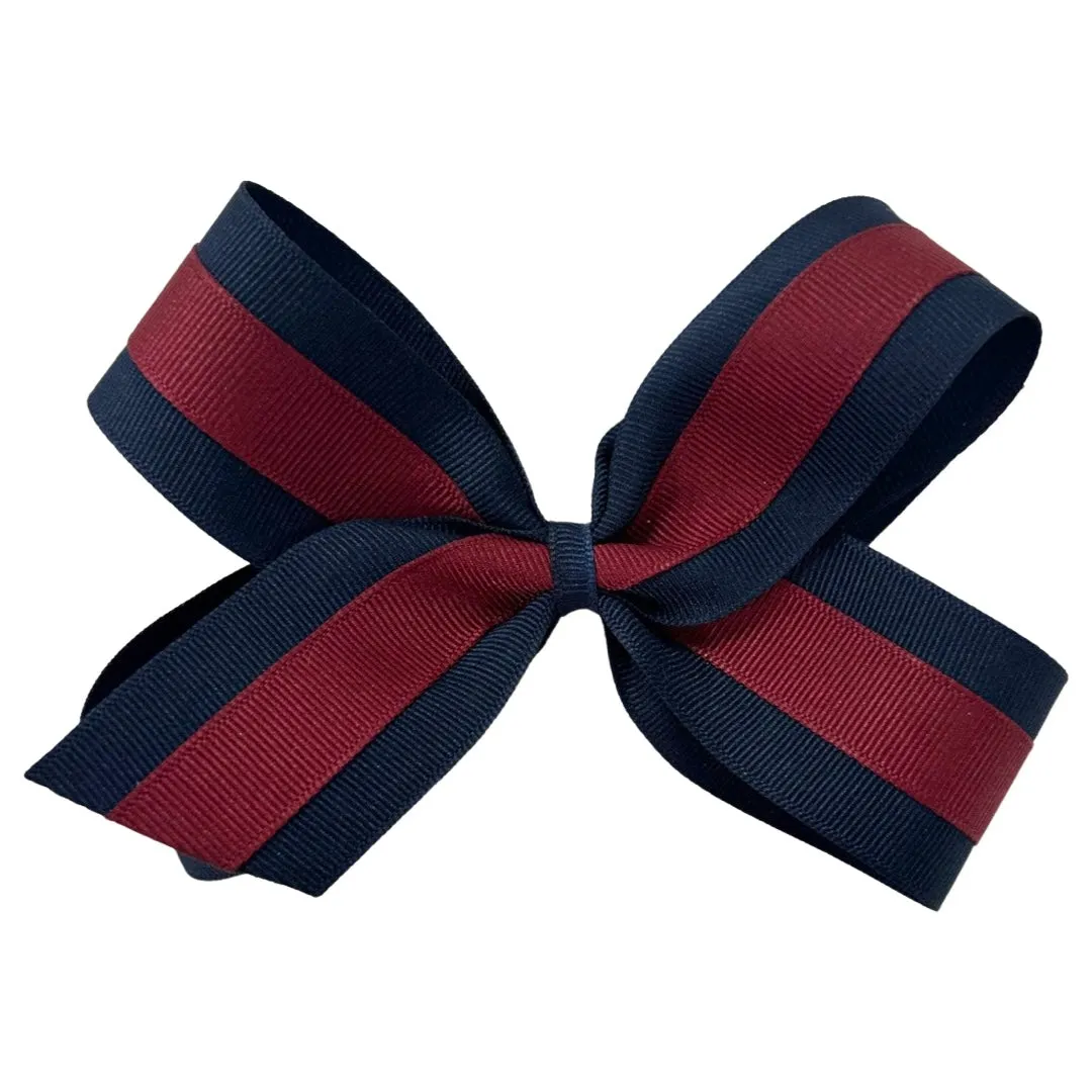 Basically Bows & Bowties Large Grosgrain Layered Ponytail Hair Bow