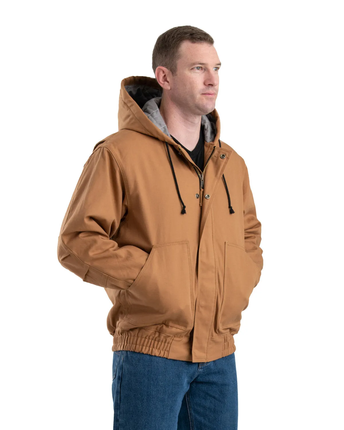 Berne Men's Tall Flame-Resistant Hooded Jacket FRHJ01T