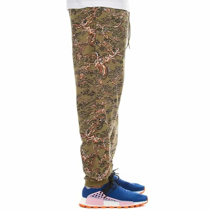 Billionaire Boys Club BB Camo Sweatpants (Olive Drab) 821-1101