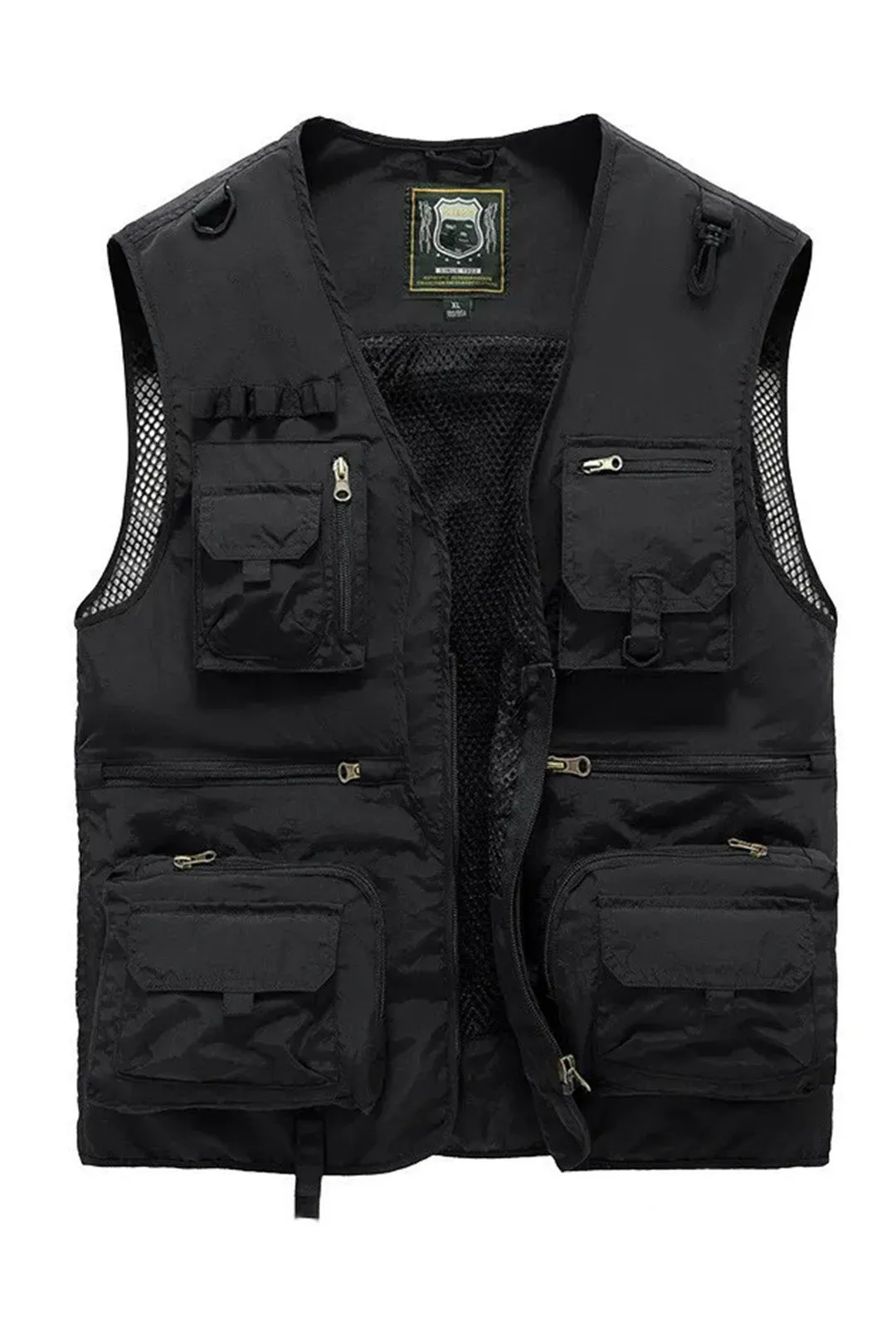 Black Utility Vest