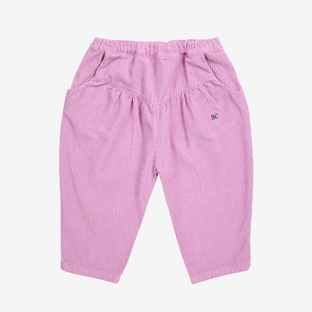 Bobo Choses :: Baby BC Corduroy Baggy Pants Pink