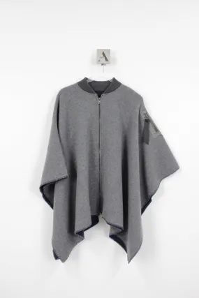 bomber poncho