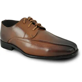 BRAVO Boy Dress Shoe MILANO-3KID Oxford Shoe Brown