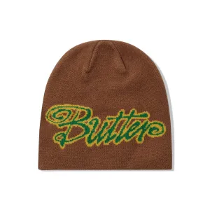 Butter Goods Jive Skully Beanie Brown