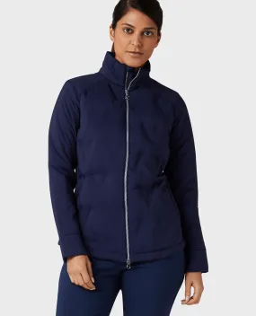 CALLAWAY Chevron Quilted Jacket CGJFD035 Navy