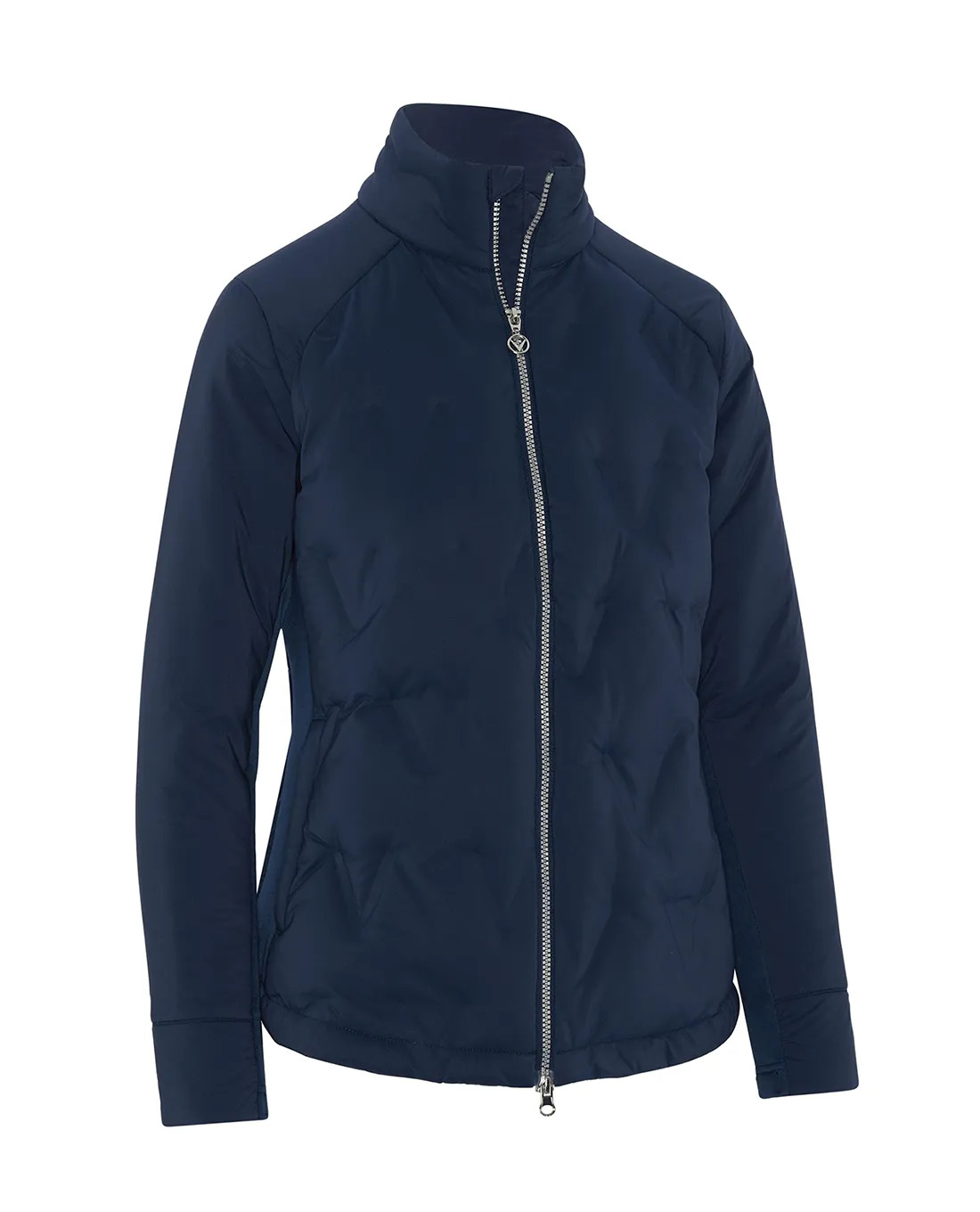 CALLAWAY Chevron Quilted Jacket CGJFD035 Navy