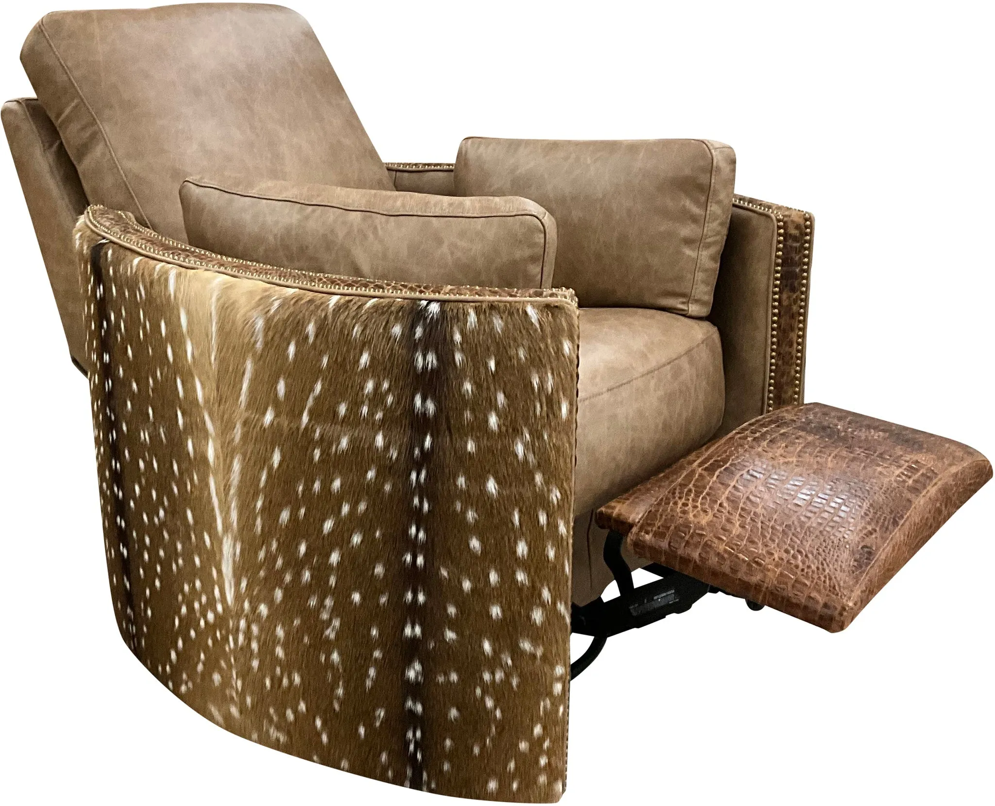 Camel Axis Swivel Recliner