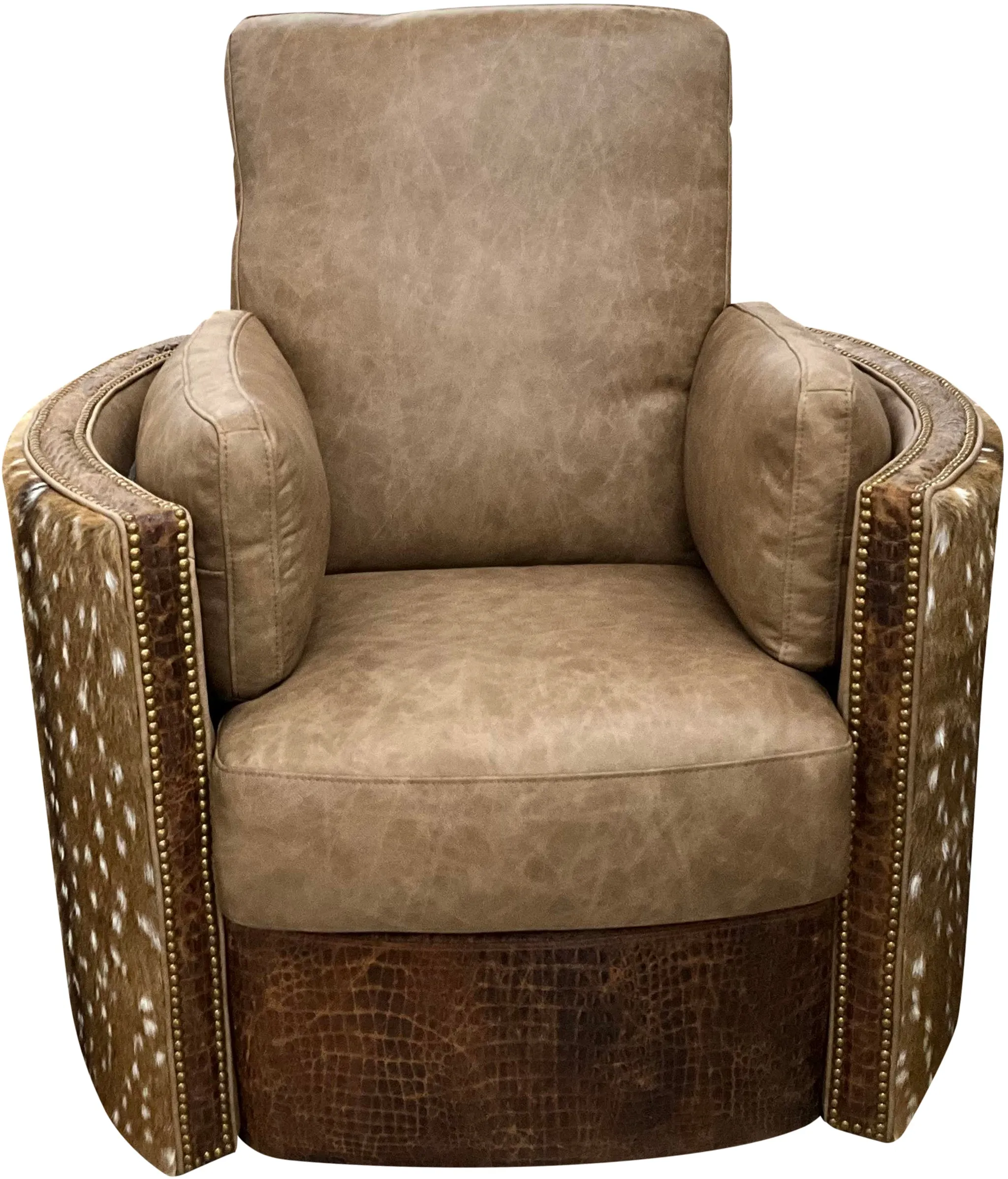 Camel Axis Swivel Recliner