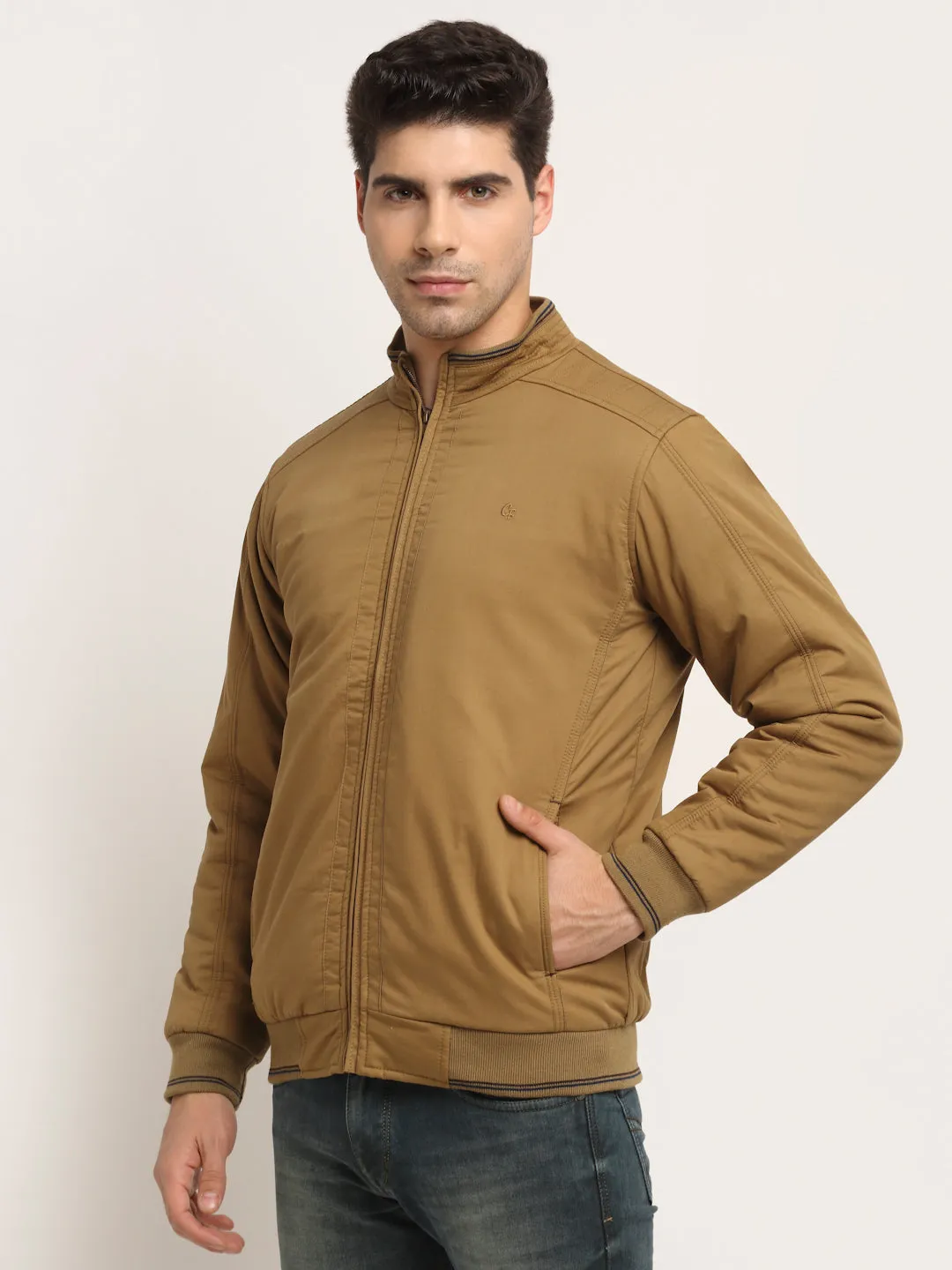 Cantabil Brown Men's Jacket