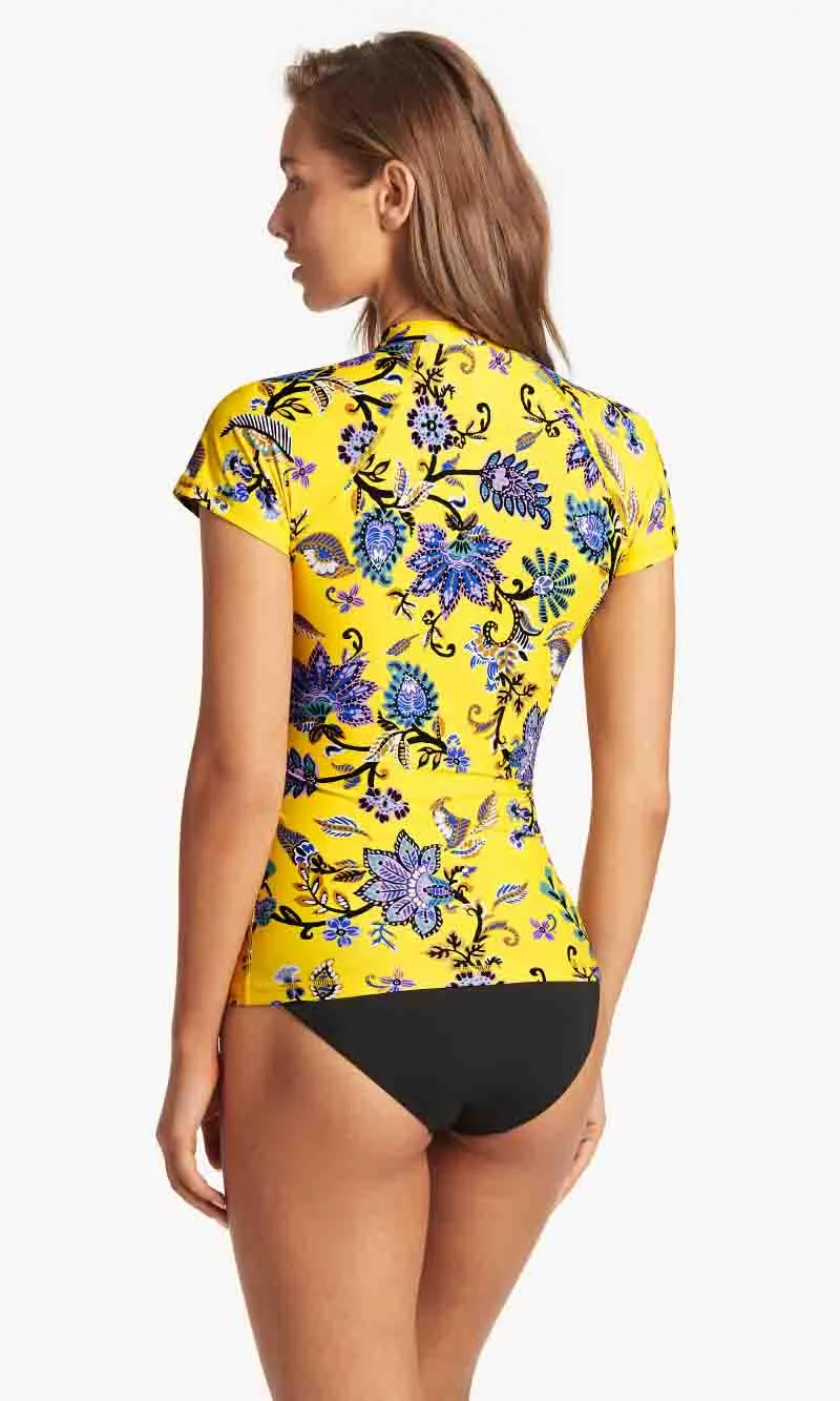 Carnivale Short Sleeve Rash Vest, More Colours