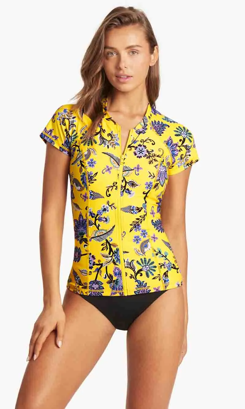 Carnivale Short Sleeve Rash Vest, More Colours