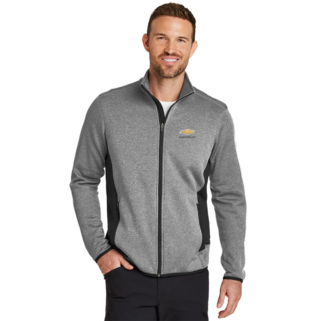 Chevrolet Gold Bowtie Eddie Bauer Full Zip Fleece Jacket