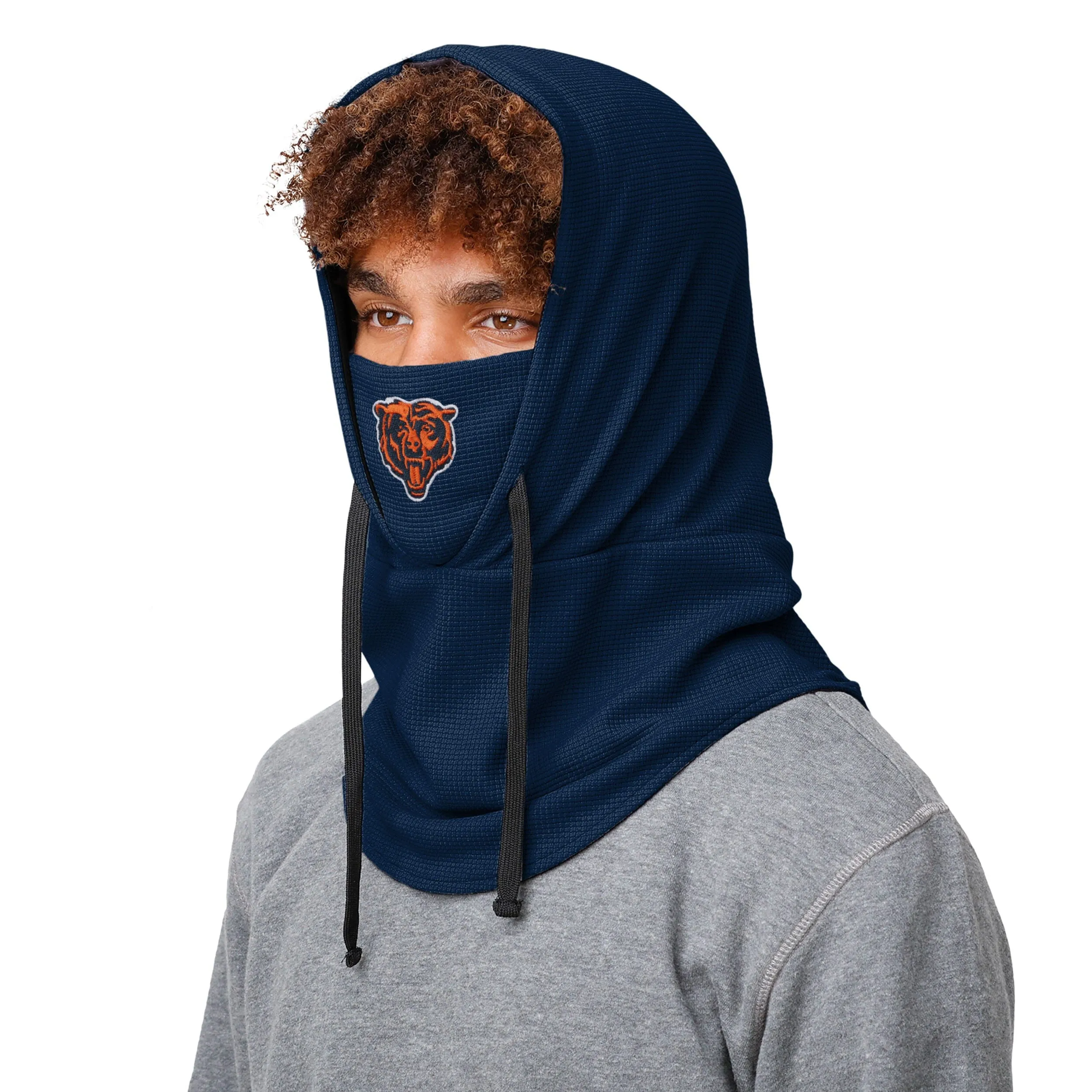 Chicago Bears NFL Waffle Drawstring Hooded Gaiter