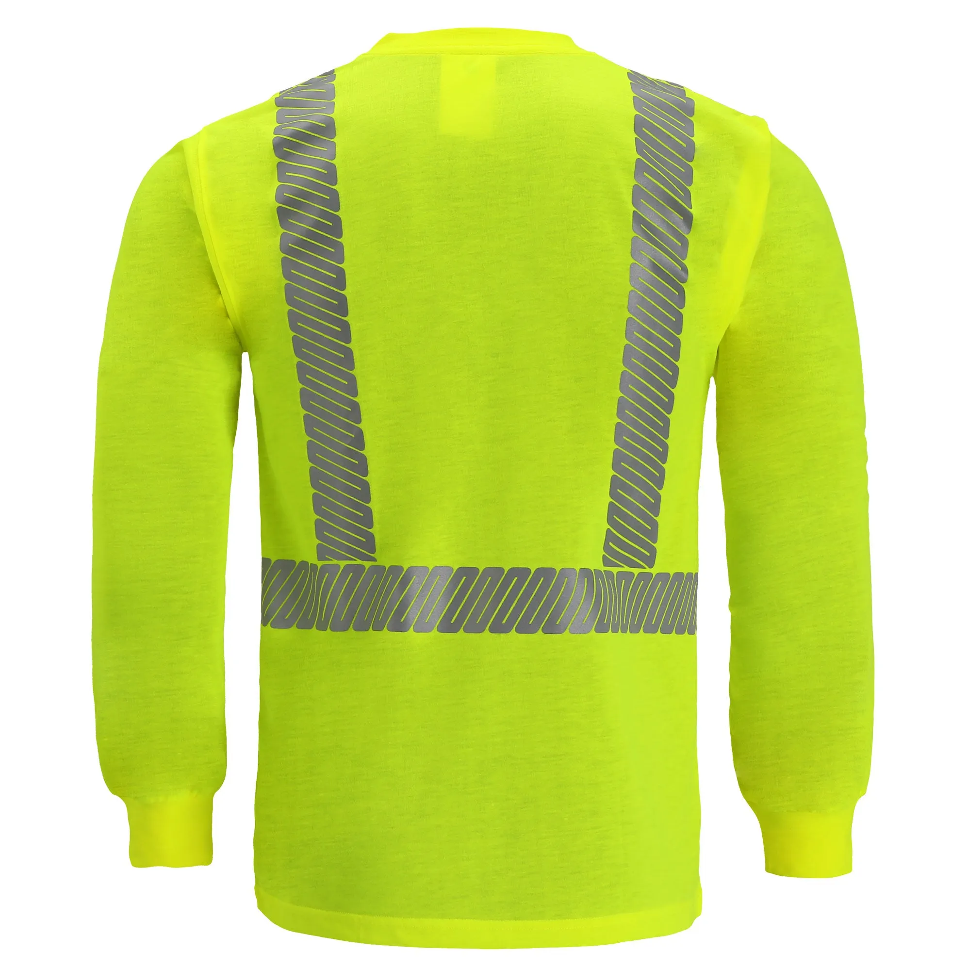 CLASS 2 LONG SLEEVE JERSEY T SHIRT- LIME