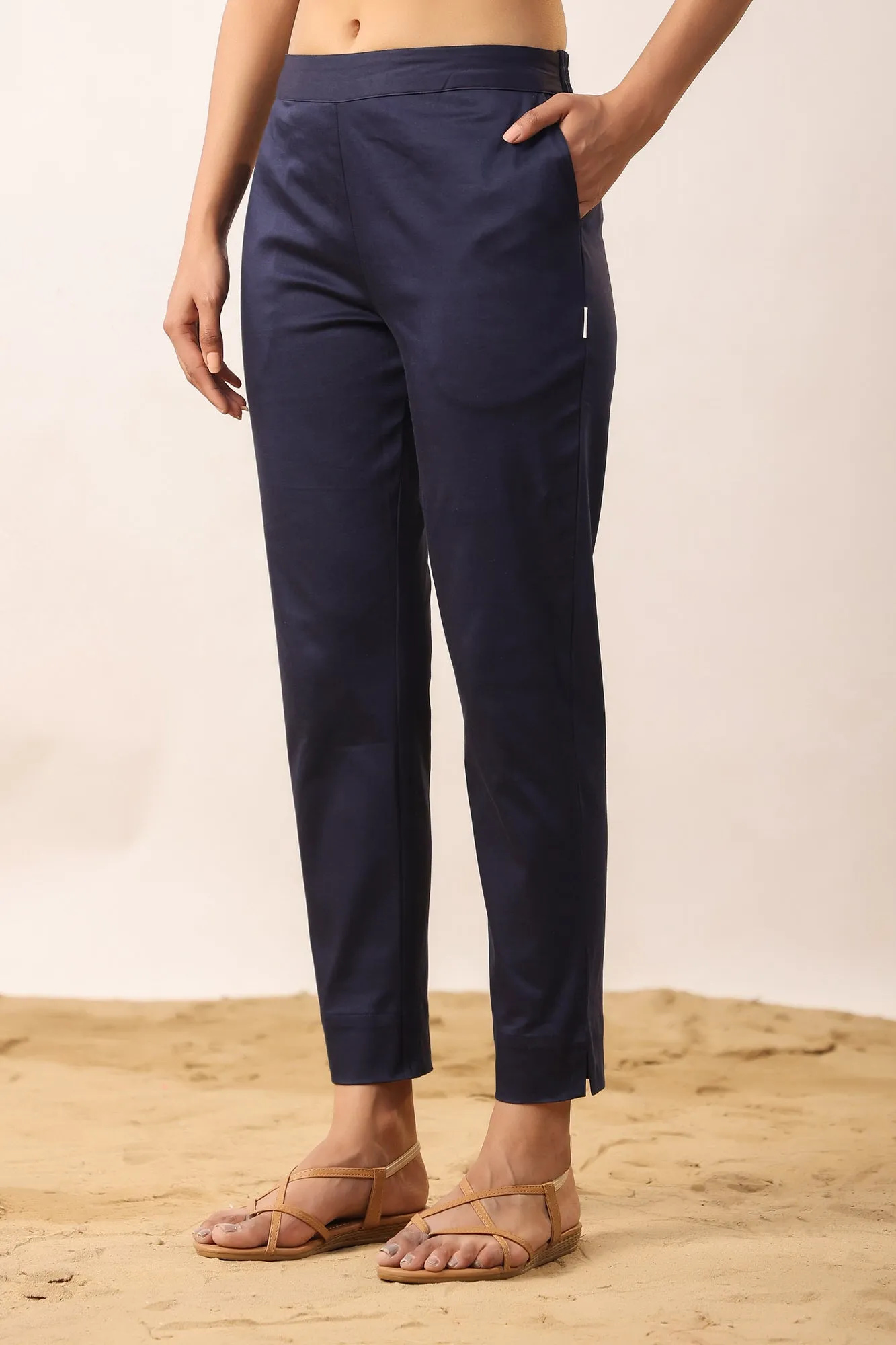 Classic Blue 2-Way Stretchable Pants