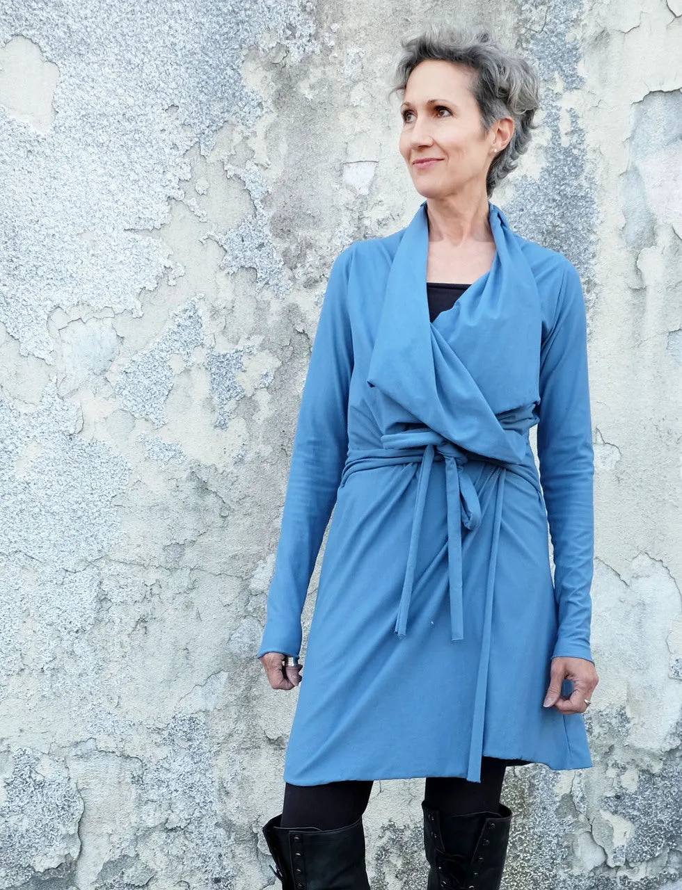 Cocoon Belted Tunic Jacket