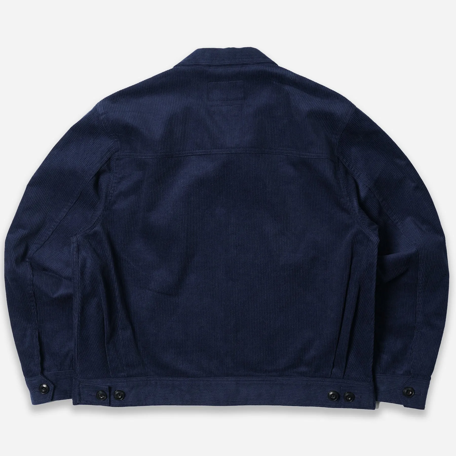 CORDUROY TRUCKER JACKET - NAVY