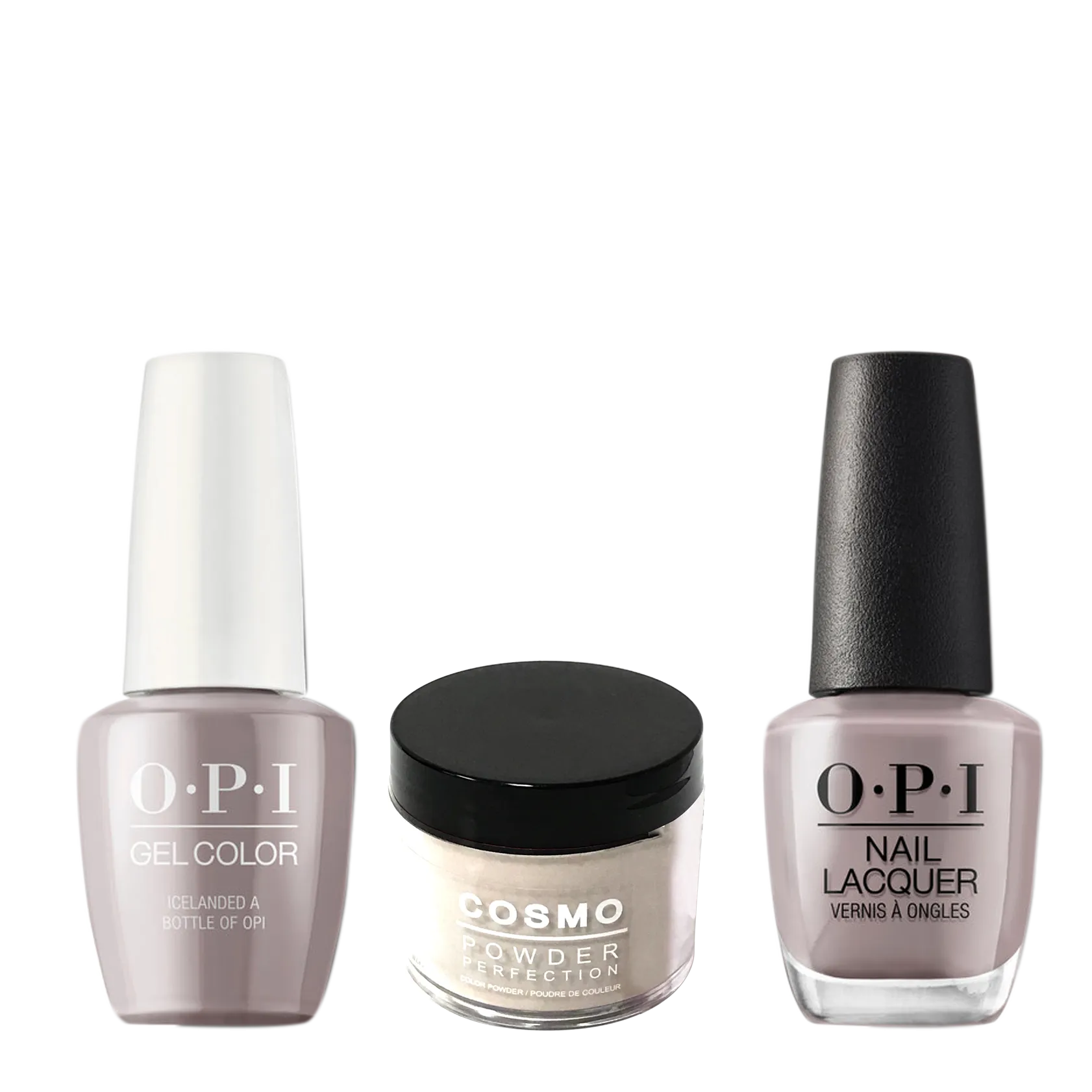 Cosmo 3in1 Dipping Powder   Gel Polish   Nail Lacquer (Matching OPI), 2oz, CI53