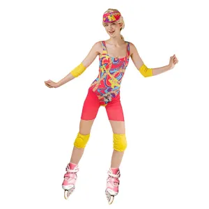 Cute Roller Skater Girl Adult Costume