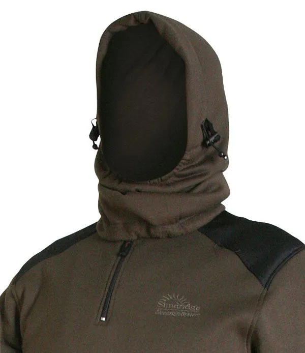 Daiwa Sundridge Sleep Skin Two Piece Suit   Balaclava - Khaki - Thermal Suit