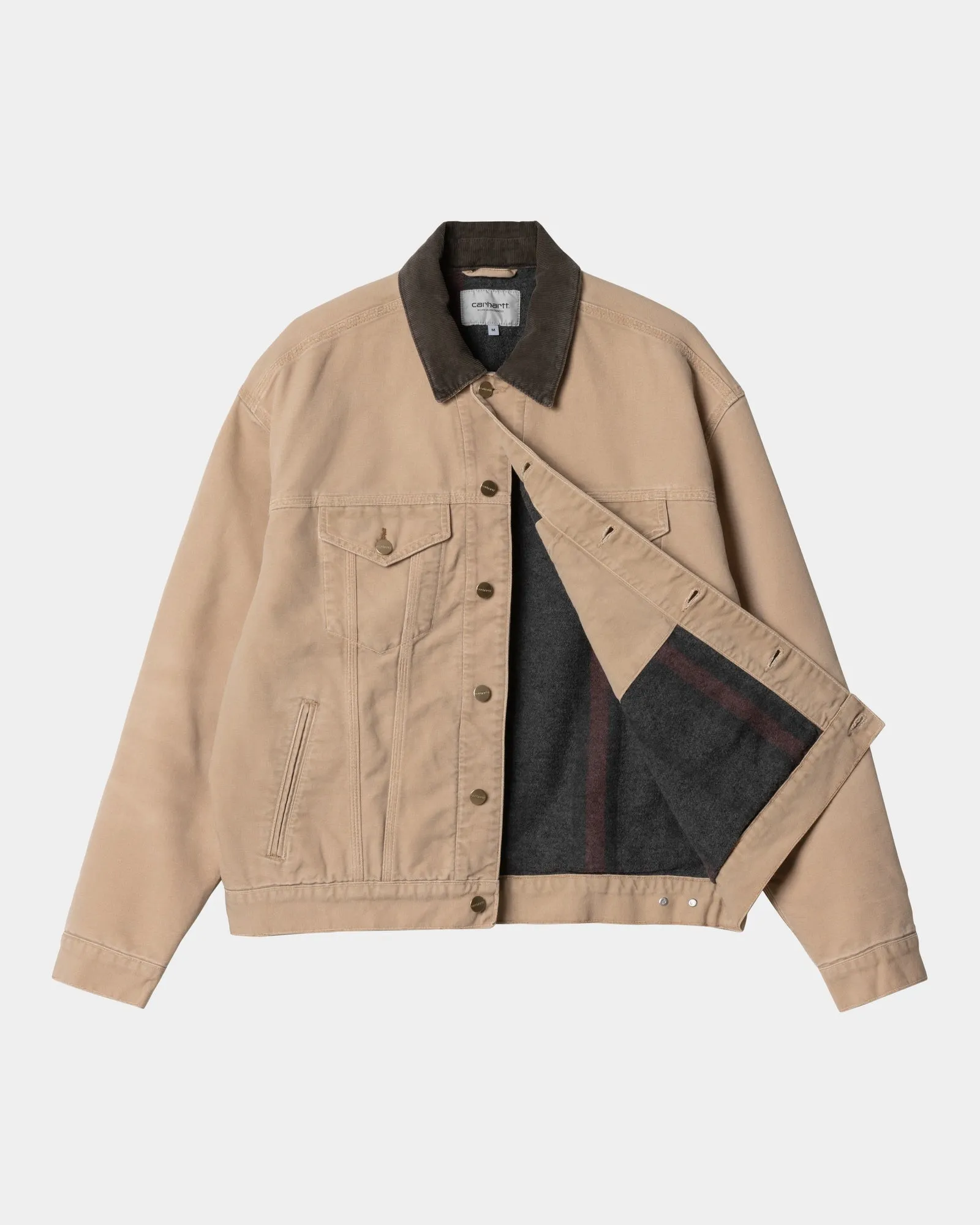 Dayton Trucker Jacket | Dusty Hamilton Brown / Tobacco (stone canvas)