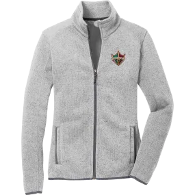 Delaware Ducks Ladies Sweater Fleece Jacket