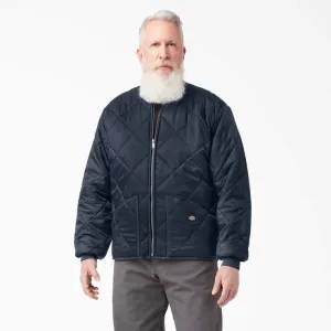 Dickies Diamond Quilted Jacket- DARK NAVY- 61242