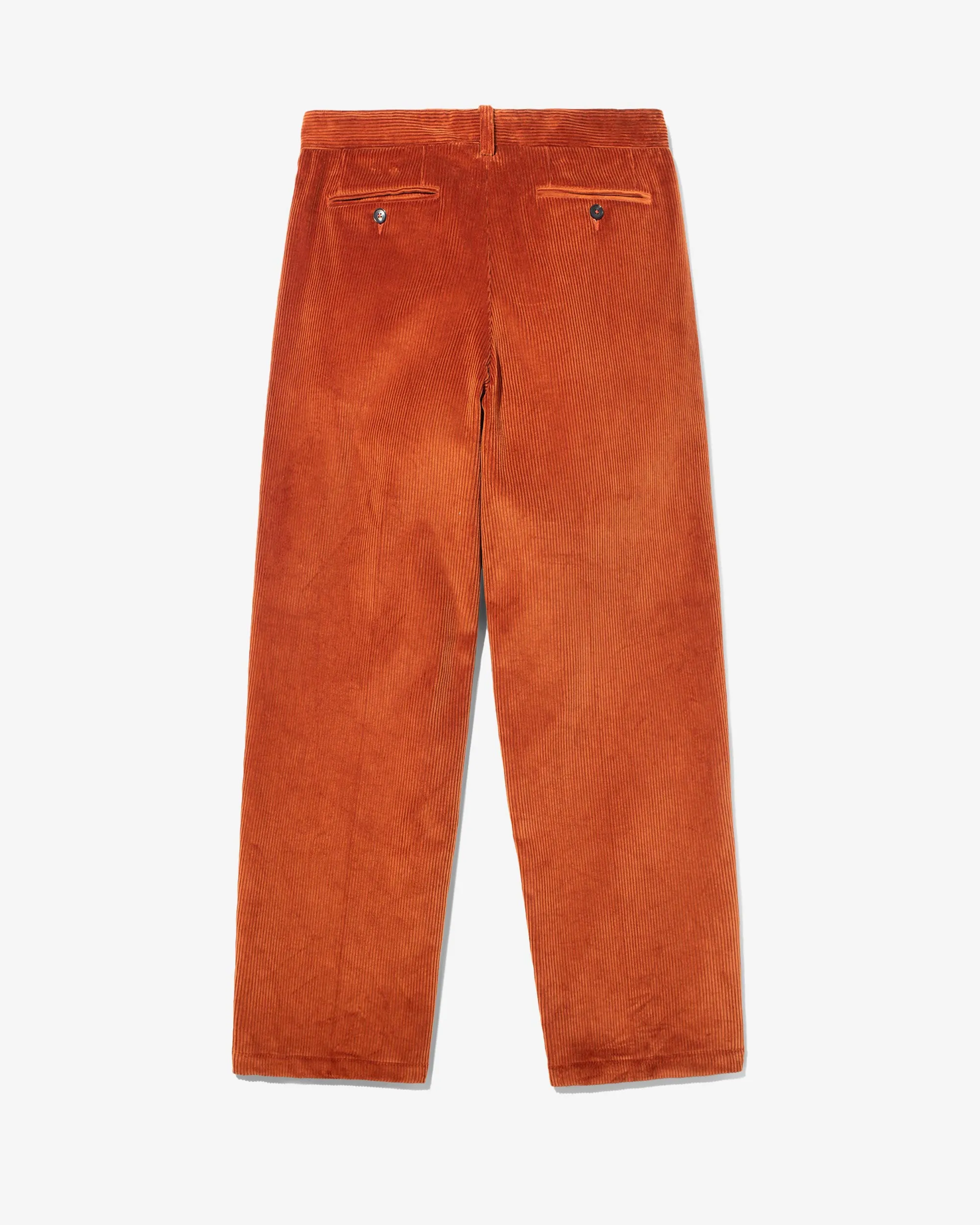 Double-Pleat Corduroy Pant