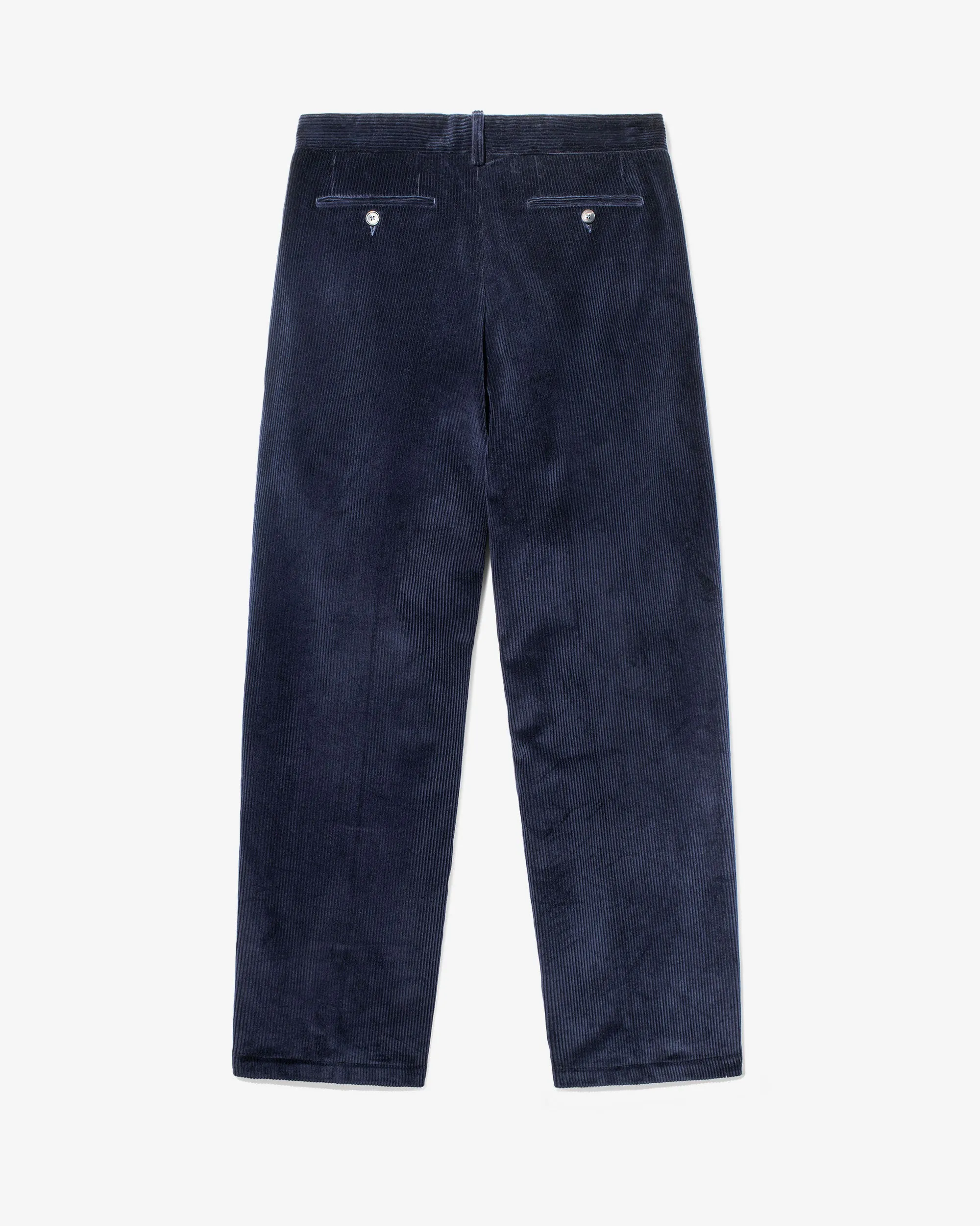 Double-Pleat Corduroy Pant