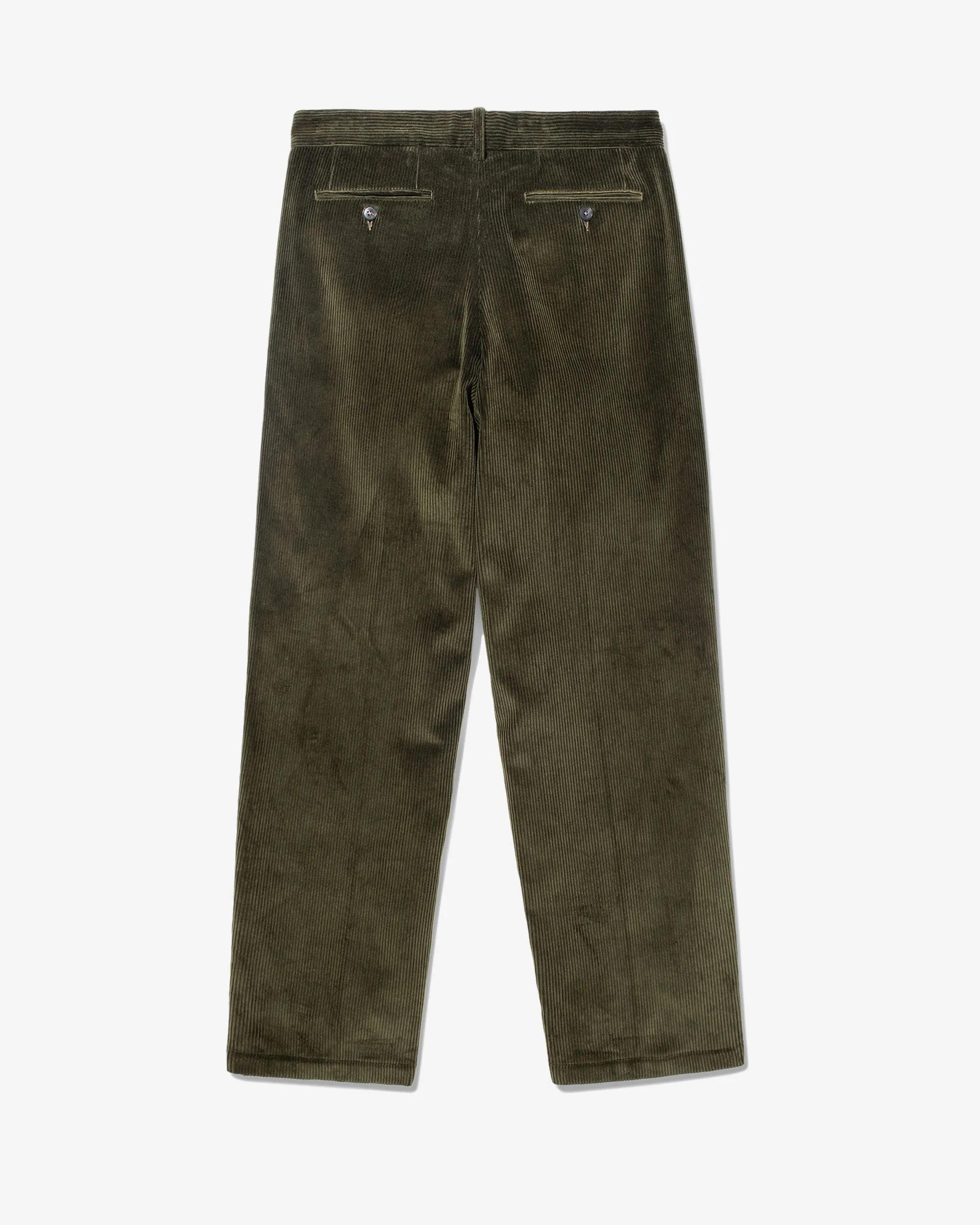 Double-Pleat Corduroy Pant