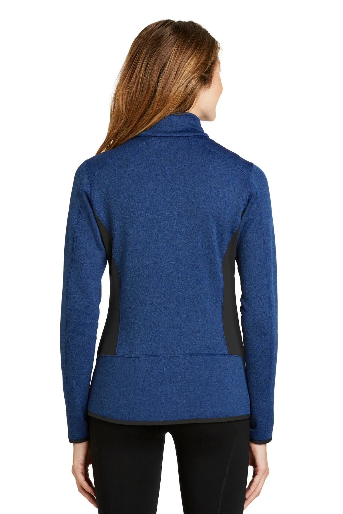 Eddie Bauer Women's Full-Zip Heather Stretch Fleece Jacket. EB239