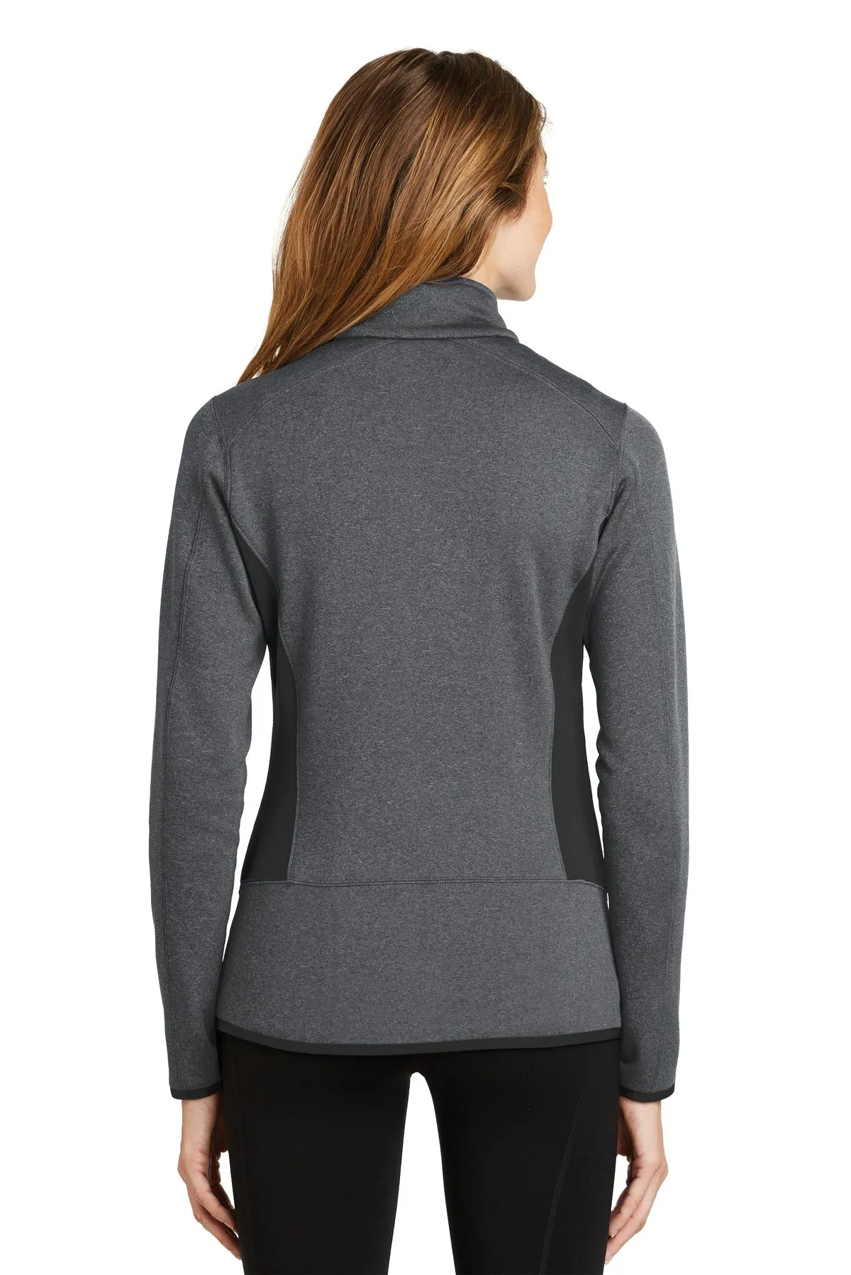 Eddie Bauer Women's Full-Zip Heather Stretch Fleece Jacket. EB239