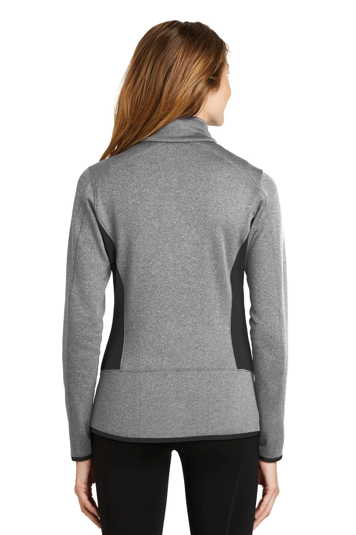 Eddie Bauer Women's Full-Zip Heather Stretch Fleece Jacket. EB239