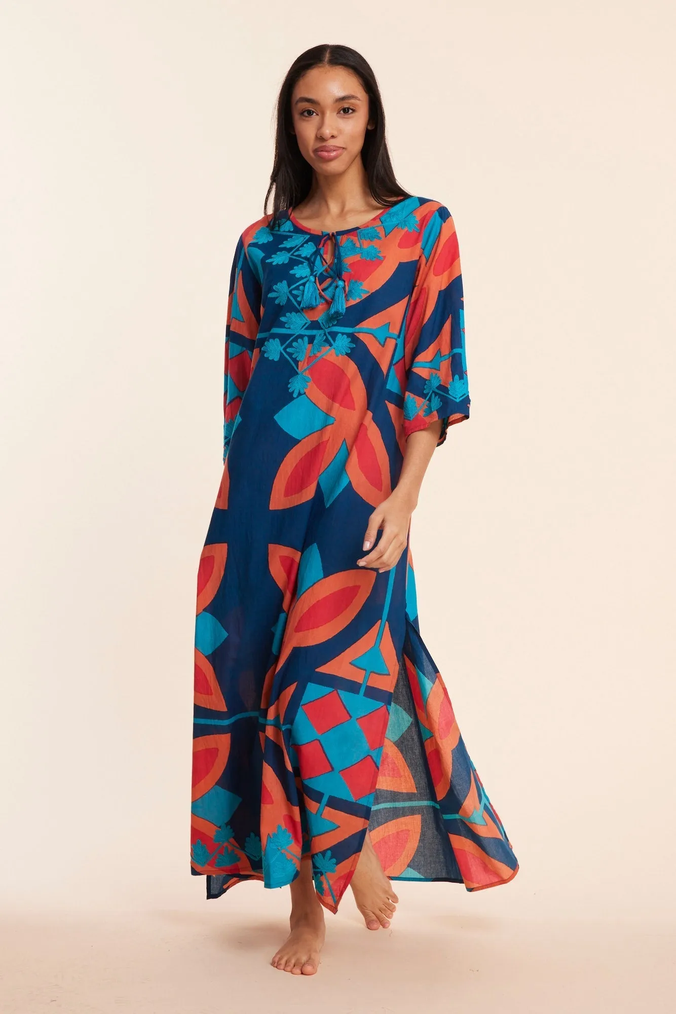 Elina Dress in Moroccan Picturesque